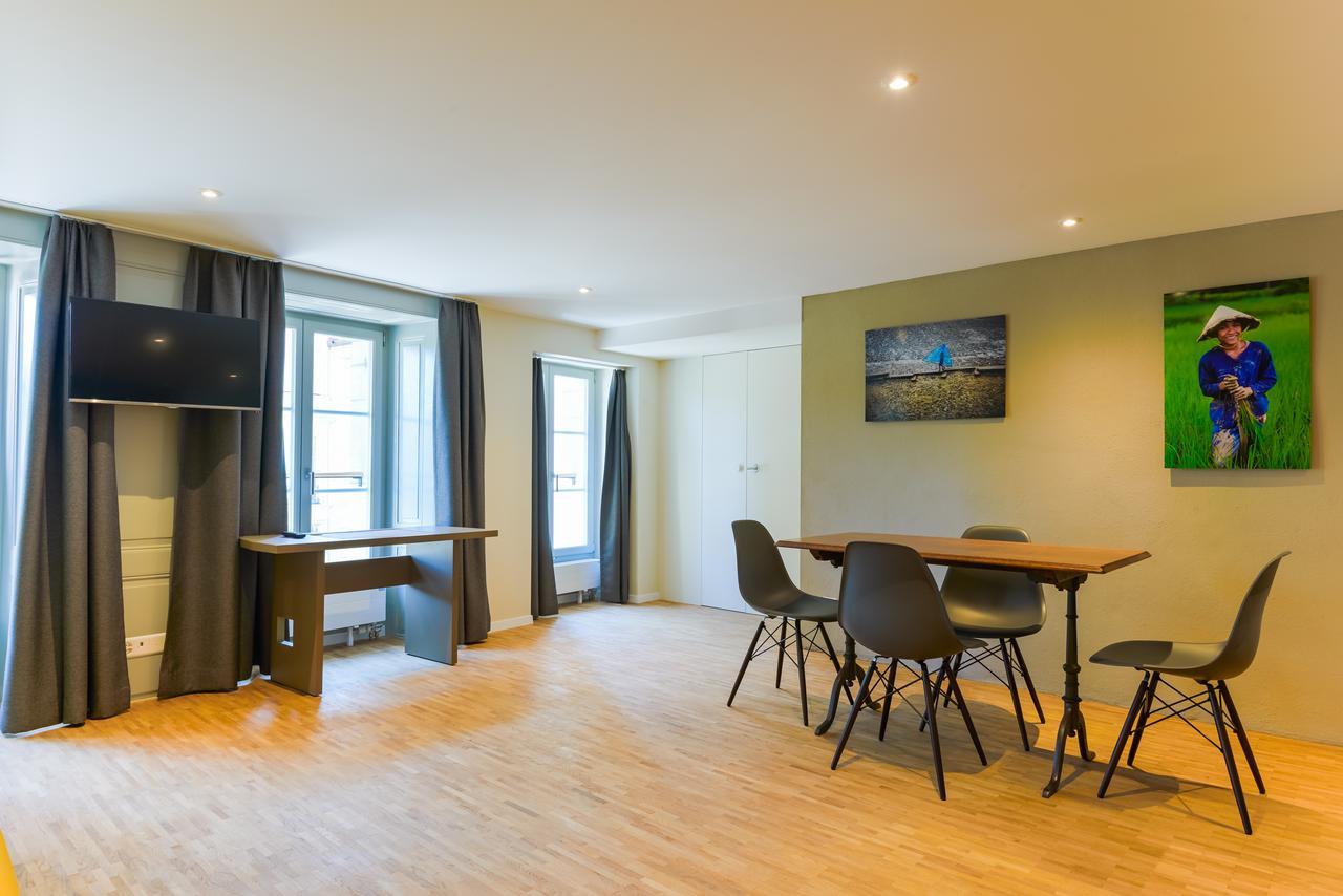 Aparthotel Hine Adon Fribourg Luaran gambar
